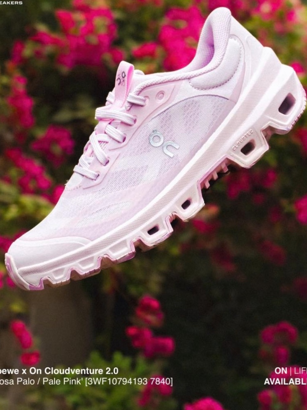 Loewe x On 2.0 sneakers in pink